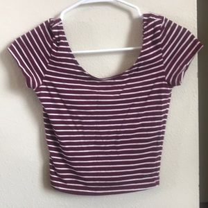 American Eagle cotton stretch crop top